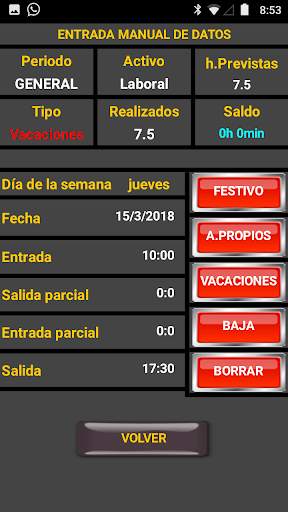 My horario LDn Demo скриншот 7