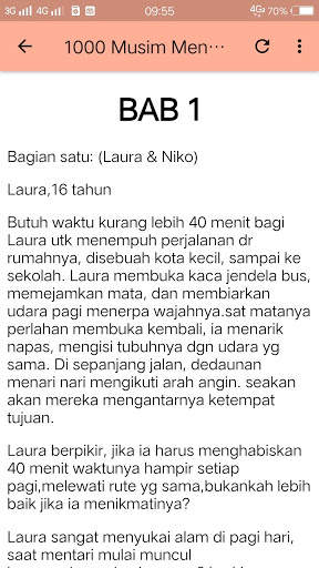 Novel Cinta Romatis screenshot 3