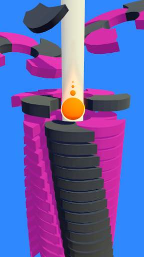 Spiral Tumpukan Permainan bola screenshot 3