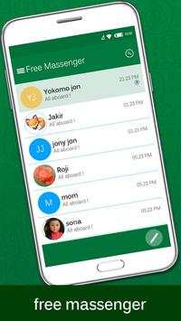 Messenger Chat Free 2017 New screenshot 1