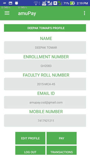 AMUpay screenshot 3