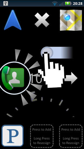 Custom Car Dock with swipe स्क्रीनशॉट 2