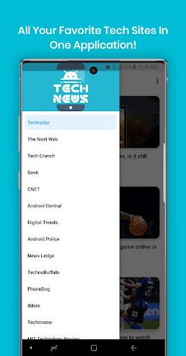 Tech News screenshot 1