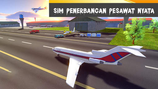 Permainan Pesawat Simulator Penerbangan Baru 2021 screenshot 4