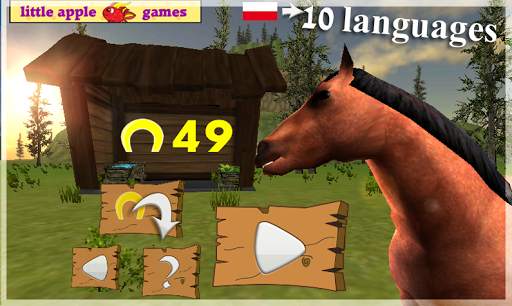 Horse Simulator 3d Animal Game: horse adventure screenshot 8
