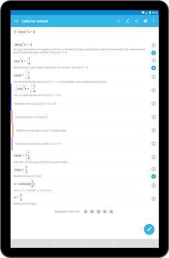 Malmath: Adım adım çözücü screenshot 10