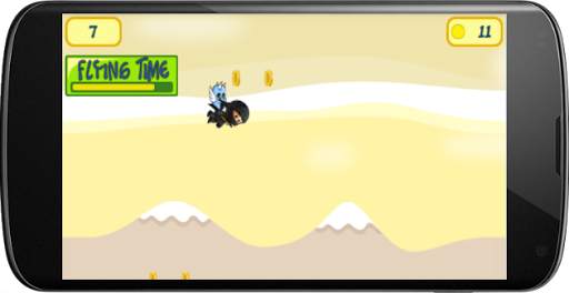 Ninja Run Fly Kid screenshot 6