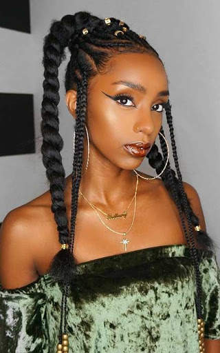 African Hairstyle With Braids 2021 screenshot 4