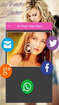 XX Movie Maker Mini - XX Video Photo Maker स्क्रीनशॉट 4