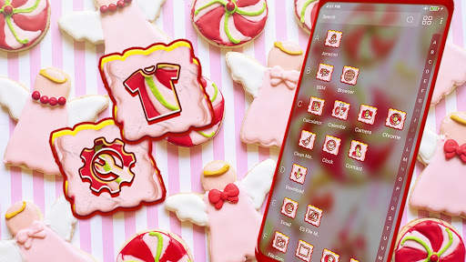 Pink Sweet Candy Theme screenshot 5