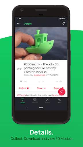3D Geeks 🤓: Thingiverse Browser for 3D Printing screenshot 2