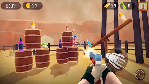 Bottle Shooting Game screenshot 1