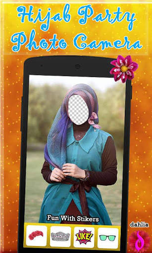 Hijab Party Photo Camera screenshot 3
