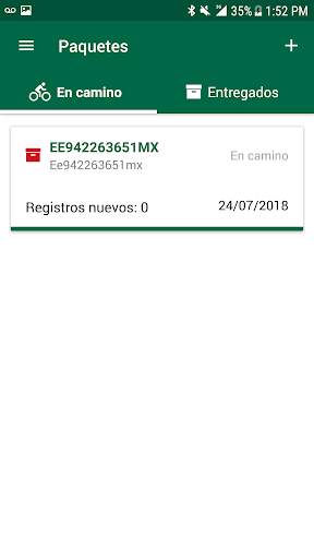 CorreosTrack 2.0 (Correos de México; Mexpost) 2 تصوير الشاشة