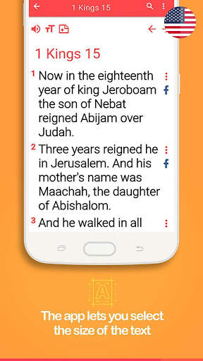 Bible King James Version screenshot 4