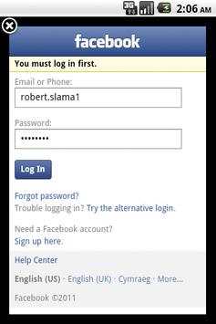 FastChat para Facebook screenshot 1
