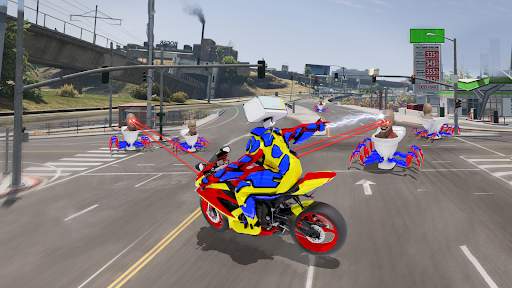 Toilet Monster Battle Game 3D screenshot 3