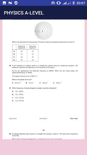 A-level  physics Pastpapers  marking schemes скриншот 6