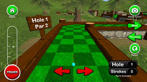 Mini Golf 3D 3 स्क्रीनशॉट 3