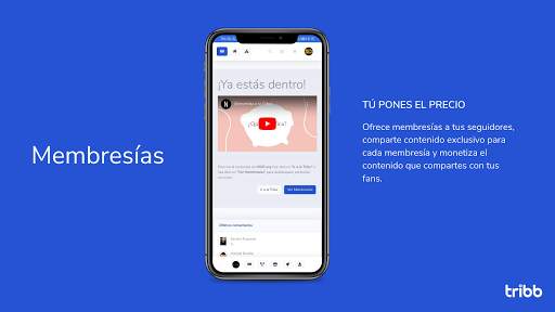 Tribb: Red Social de Tribus Digitales screenshot 2