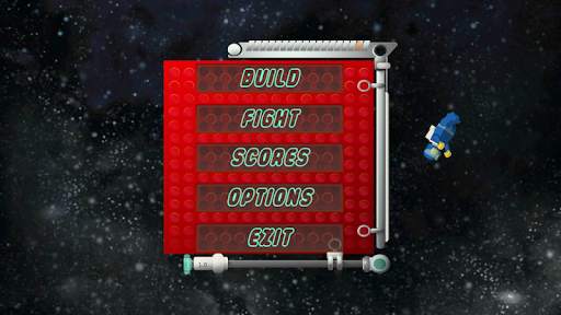 Build and Fight space shooter with bricks screenshot 1