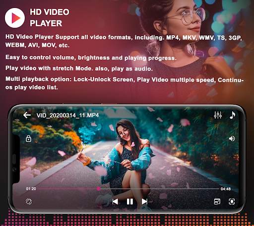 Sax video player - HD Video Player 2021 screenshot 5