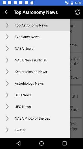 Astronomy & Space News by NewsSurge screenshot 1