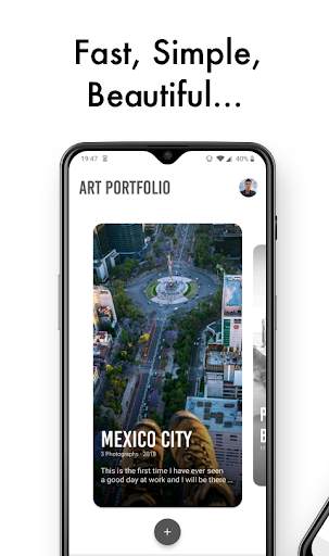Art Portfolio: Create and download your portfolios screenshot 1