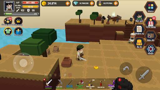 Pocket World VIP: Đảo Khám Phá screenshot 1