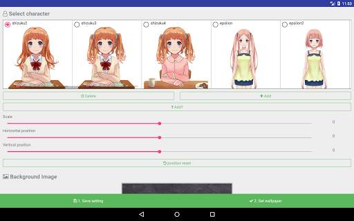 Live2D Wallpaper Lite screenshot 9