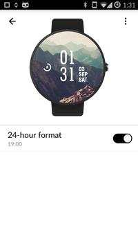 Mountains WatchFace Android screenshot 4