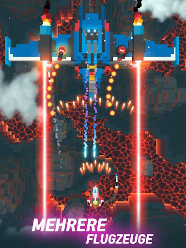 Sky Wings:Pixel-Kampfschiff 3D screenshot 16