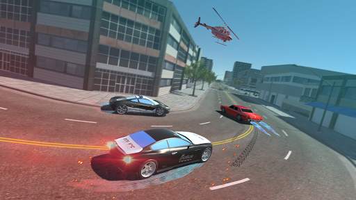 Police Car Drift Driving Simulator screenshot 1