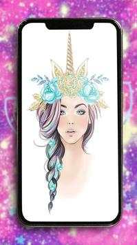 Unicorn HD Wallpaper kawaii screenshot 2