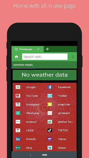 Links Web browser (Fast, private,& safe) screenshot 1