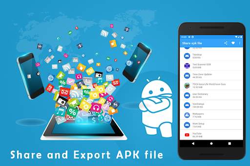 APK Export - Share APK file screenshot 1