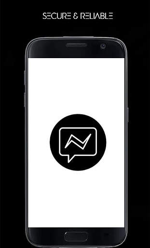 Black Messenger - A Dark Mode Messenger screenshot 1