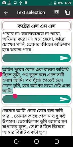 Love SMS Bangla ( ভালবাসা ) screenshot 6