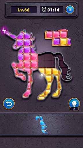 Jewel Block Jigsaw screenshot 2