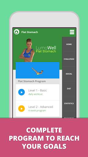 Flat Stomach Lumowell screenshot 1