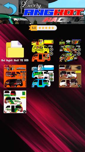 Livery Angkot Racing screenshot 8