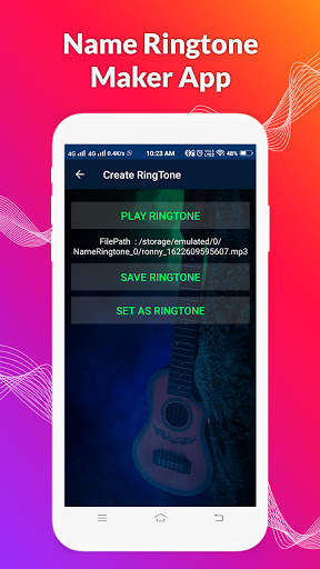 My Name Ringtone Maker : Naam se Ringtone Banaye screenshot 3