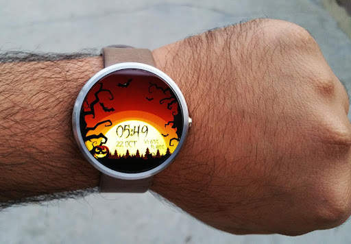 Watch Face - Halloween Spooky screenshot 23