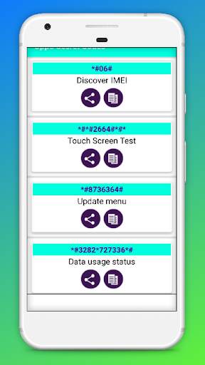 Secret Codes for Oppo Mobiles Free screenshot 3