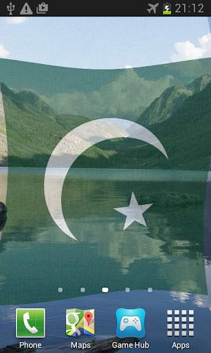 Pakistan Flag Live Wallpaper screenshot 7
