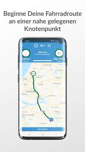 Fahrradnetz - routen-App screenshot 2