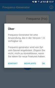 Frequenz Generator screenshot 12