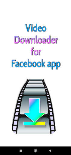 Video downloader for Facebook app screenshot 1