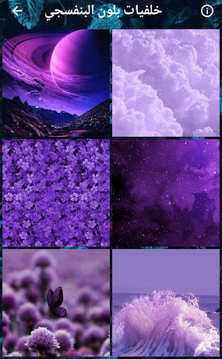 purple wallpapers screenshot 3