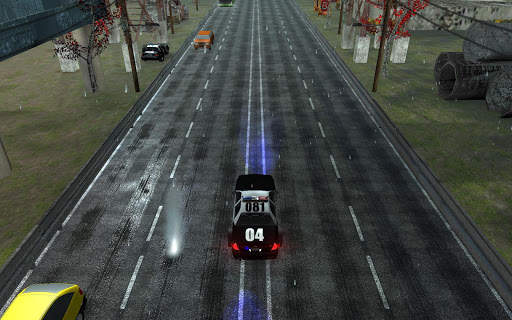 Police Car Highway Driver 3D स्क्रीनशॉट 1